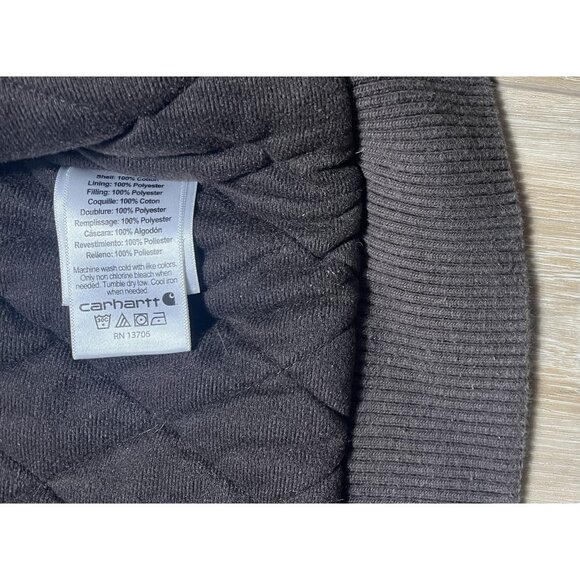 Carhartt Real Tree Camo Quilted Canvas Jacket - Youth Large (14-16) - Picture 13 of 16